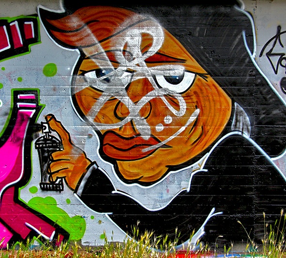 Graffiti in Saarbrücken