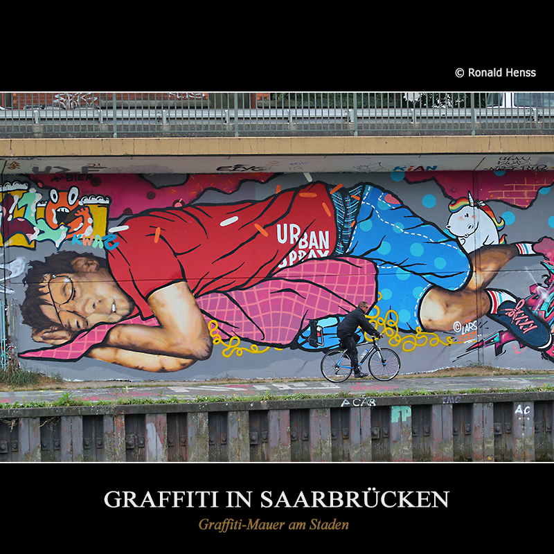 Graffiti in Saarbrücken - Graffiti Jam 2017